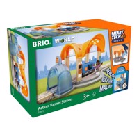 Køb BRIO Smart Tech Sound Action tunnel station billigt på Legen.dk!