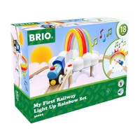 Køb BRIO Min første togbane Light Up Regnbue-sæt billigt på Legen.dk!
