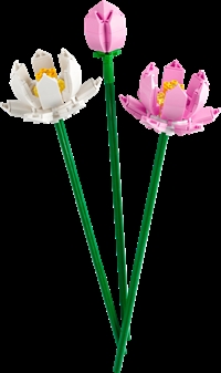 Køb LEGO Icons Lotusblomster billigt på Legen.dk!