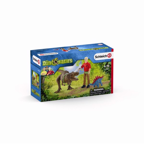 Køb Schleich Tyrannosaurus Rex attack billigt på Legen.dk!