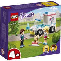 Køb LEGO Friends Dyreklinikkens ambulance billigt på Legen.dk!