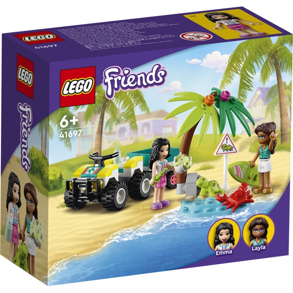 Køb LEGO Friends Skildpadde-redningskøretøj billigt på Legen.dk!