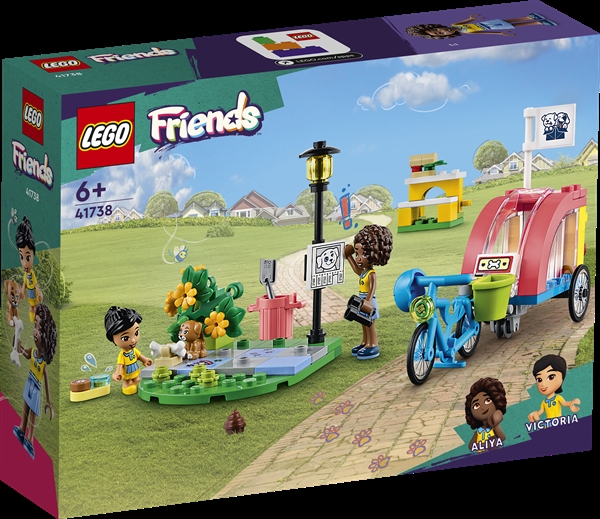 Køb LEGO Friends Hunderedningscykel billigt på Legen.dk!