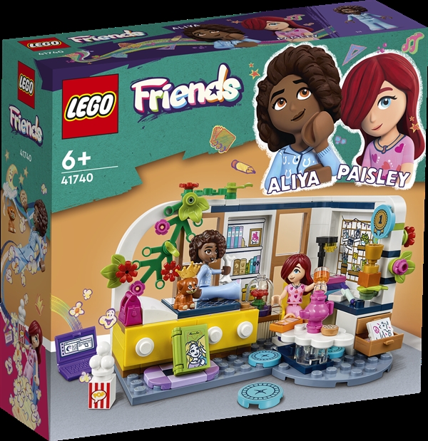 Køb LEGO Friends Aliyas værelse billigt på Legen.dk!