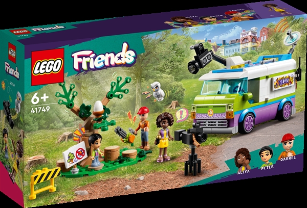 Køb LEGO Friends Reportagevogn billigt på Legen.dk!