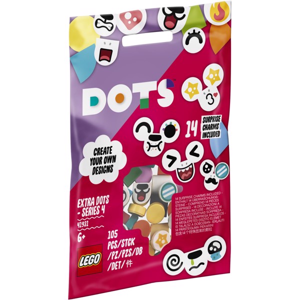 Køb LEGO DOTS Ekstra DOTS – serie 4 billigt på Legen.dk!