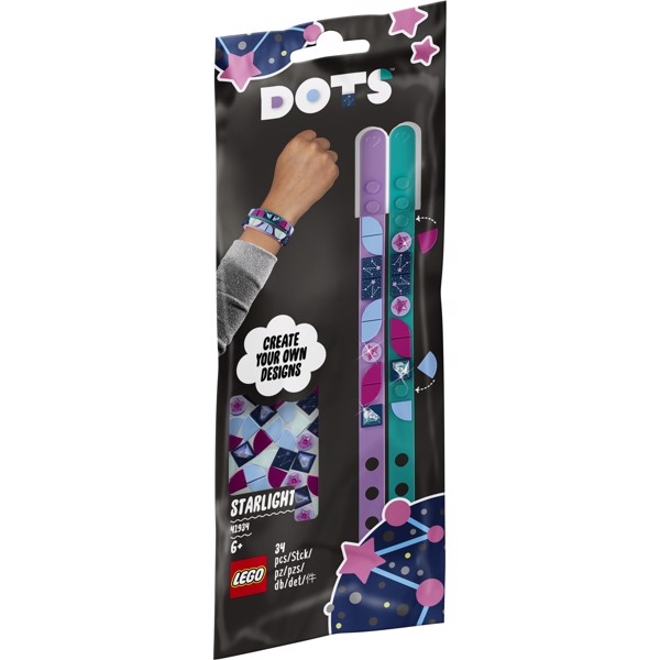 Køb LEGO DOTs Armbånd med stjerneskin billigt på Legen.dk!