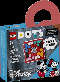 Køb LEGO DOTS Mickey Mouse og Minnie Mouse påsyningsmærke billigt på Legen.dk!
