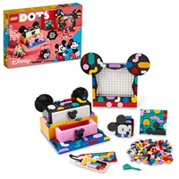 Køb LEGO DOTS Mickey Mouse og Minnie Mouse skolestart-projektæske billigt på Legen.dk!