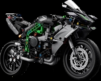 Køb LEGO Technic Kawasaki Ninja H2R-motorcykel billigt på Legen.dk!