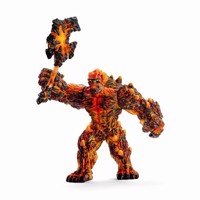 Køb Schleich Lava golem with weapon billigt på Legen.dk!