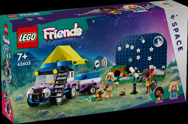 Køb LEGO Friends Stjernekigger-campingvogn billigt på Legen.dk!