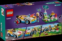 Køb LEGO Friends Elbil og ladestander billigt på Legen.dk!