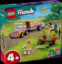 Køb LEGO Friends Heste- og ponytrailer billigt på Legen.dk!