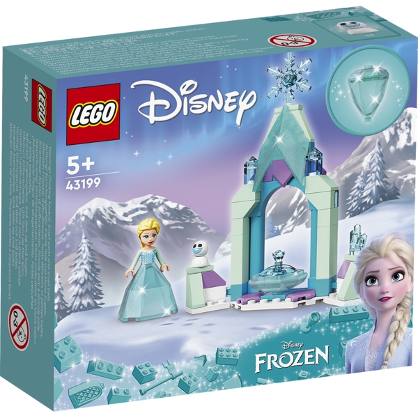 Køb LEGO Disney Princess Elsas slotsgård billigt på Legen.dk!