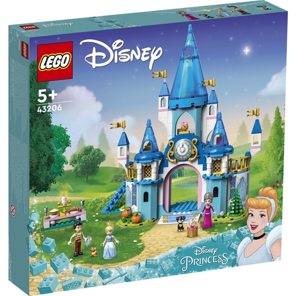 Køb LEGO Disney Askepot og prinsens slot billigt på Legen.dk!