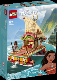 Køb LEGO Disney Princess Vaianas vejfinderbåd billigt på Legen.dk!