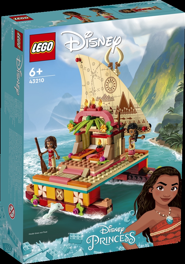 Køb LEGO Disney Princess Vaianas vejfinderbåd billigt på Legen.dk!