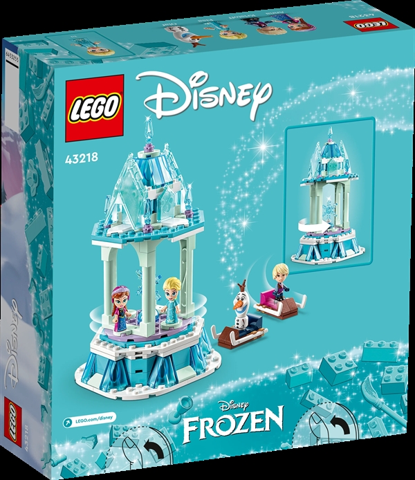 Køb LEGO Disney Anna og Elsas magiske karrusel billigt på Legen.dk!