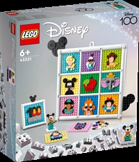 Køb LEGO Disney 100 år med Disney-ikoner billigt på Legen.dk!