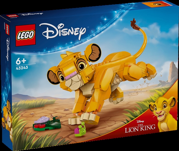 Køb LEGO Disney Simba som unge – Løvernes konge billigt på Legen.dk!