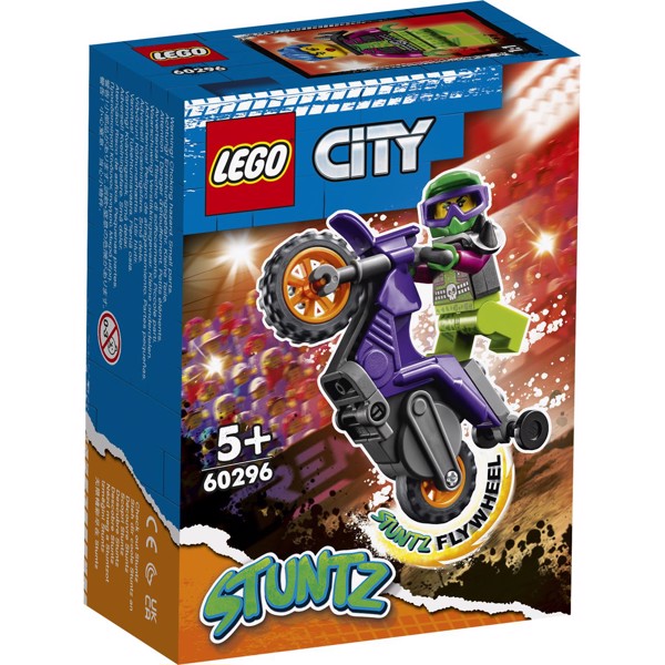 Køb LEGO City Wheelie-stuntmotorcykel billigt på Legen.dk!