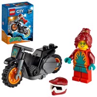 Køb LEGO City Ild-stuntmotorcykel billigt på Legen.dk!