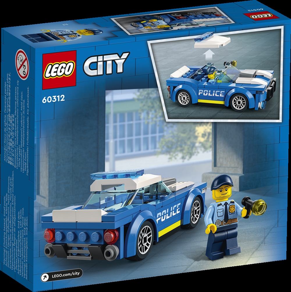 forhøjet Modsigelse lide Køb LEGO City Politibil billigt på Legen.dk!