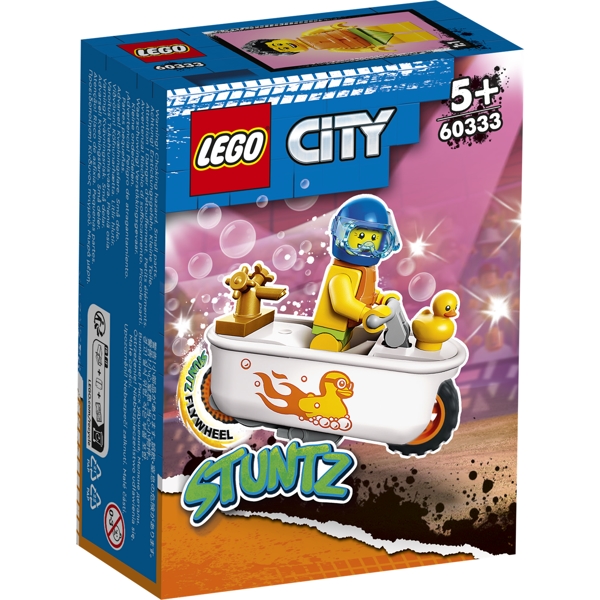 Køb LEGO City Badekars-stuntmotorcykel billigt på Legen.dk!