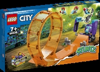 Køb LEGO City Smadrende chimpanse-stuntloop billigt på Legen.dk!