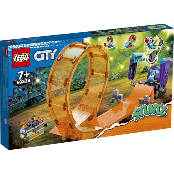 Køb LEGO City Smadrende chimpanse-stuntloop billigt på Legen.dk!