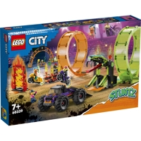 Køb LEGO City Stuntarena med dobbelt loop billigt på Legen.dk!