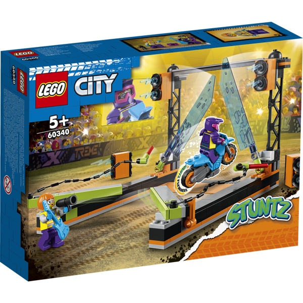 Køb LEGO City Kniv-stuntudfordring billigt på Legen.dk!