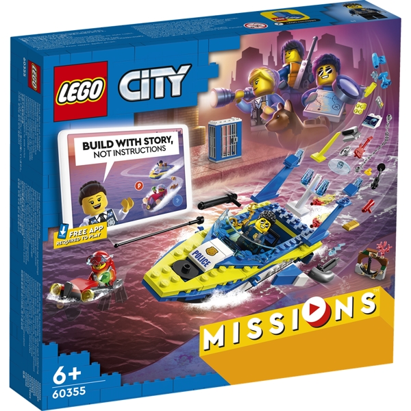 Køb LEGO City Havpolitiets detektivmissioner billigt på Legen.dk!