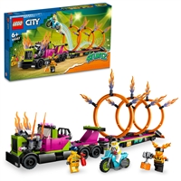 Køb LEGO City Stunttruck og ildringe-udfordring billigt på Legen.dk!