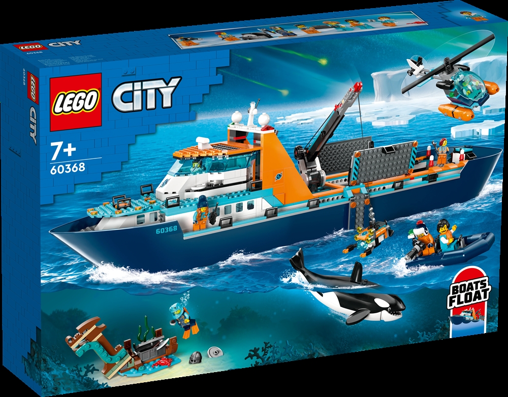 Køb LEGO City Polarudforskningsskib Legen.dk!