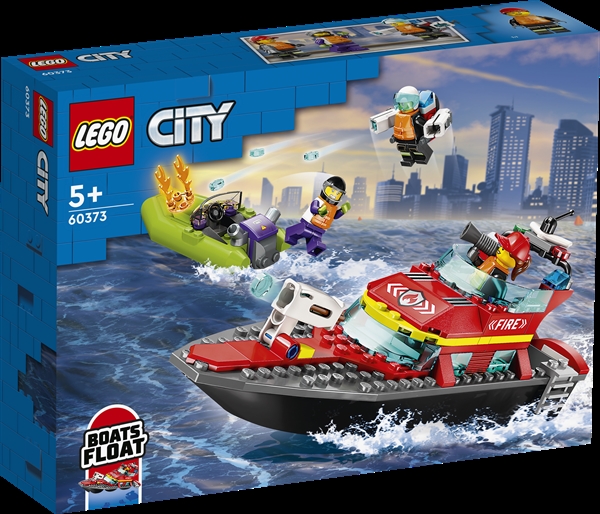 Køb LEGO City Brandvæsnets redningsbåd billigt på Legen.dk!