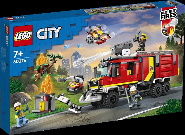 Brandvæsnets kommandovogn - 60374 - LEGO City