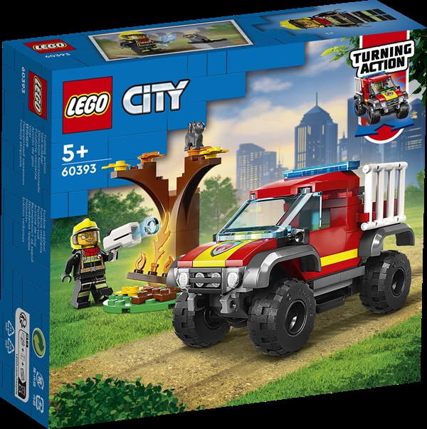 Køb LEGO City Firhjulstrukket redningsvogn billigt på Legen.dk!