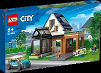 Køb LEGO City Familiehus og elbil billigt på Legen.dk!