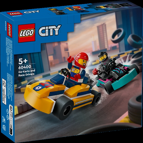 Køb LEGO City Gokarts og racerkørere billigt på Legen.dk!