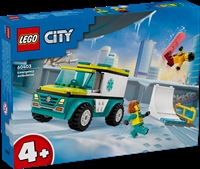 Køb LEGO City Ambulance og snowboarder billigt på Legen.dk!