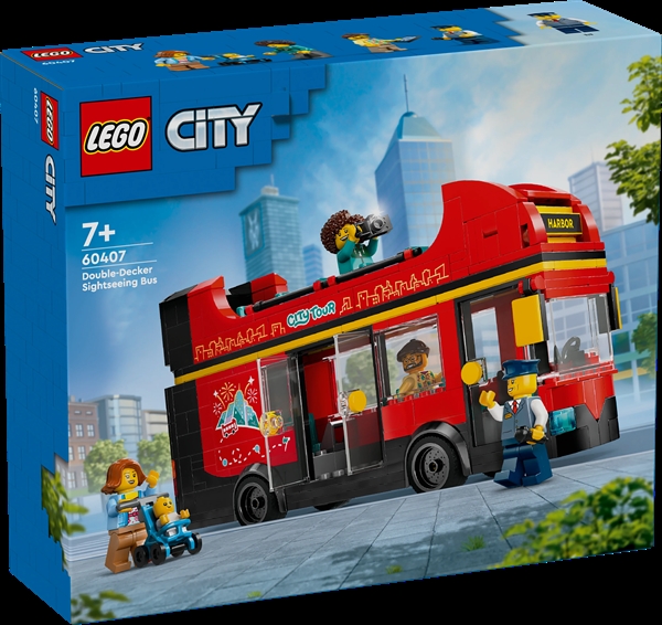 Køb LEGO City Rød dobbeltdækker-turistbus billigt på Legen.dk!