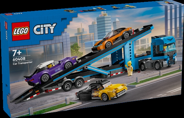 Køb LEGO City Biltransport med sportsvogne billigt på Legen.dk!