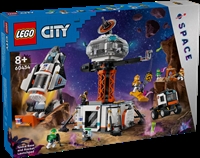 Køb LEGO City Rumbase og raketaffyringsrampe billigt på Legen.dk!