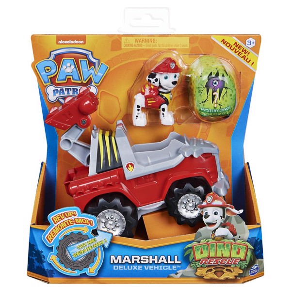 Køb Paw Patrol Dino Deluxe Vehicles Marshall billigt på Legen.dk!