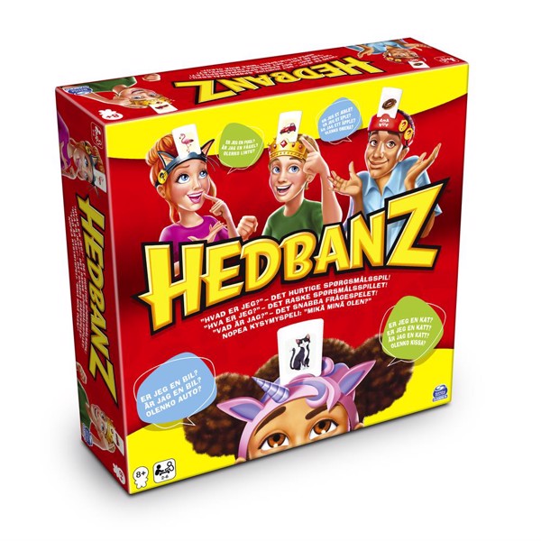 Køb Fun & Games Nordic Original Hedbanz billigt på Legen.dk!