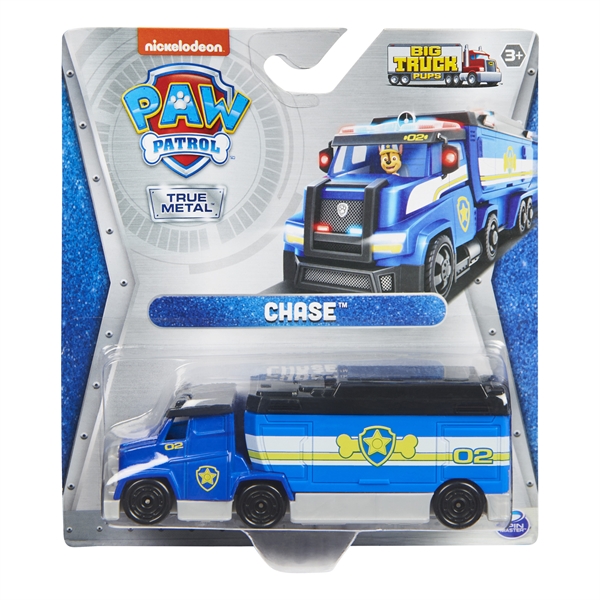 Køb Paw Patrol Big Trucks True Metal Vehicle - Chase billigt på Legen.dk!