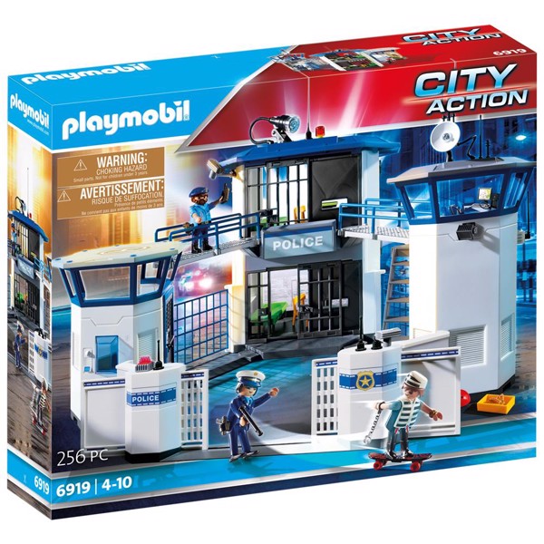 Køb Playmobil City Action Politistation med fængsel billigt på Legen.dk!