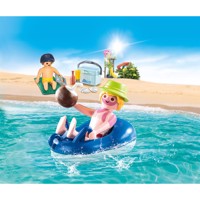 Køb PLAYMOBIL Family Fun Badegæst med badering billigt på Legen.dk!